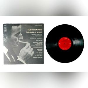 Tony Bennett Vinyl Record For Once In My Life